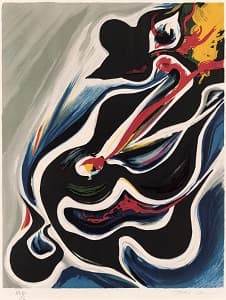 岡本太郎「挑み」