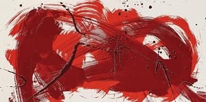 白髪一雄「燕」