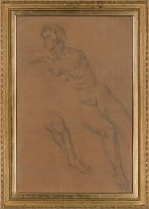 藤田嗣治「裸女」