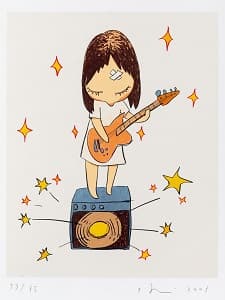 奈良美智「Guitar Girl」