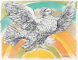 パブロ・ピカソ「Peace Pigeon」