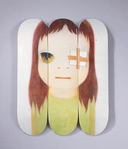 奈良美智「THE SKATEROOM-Untitled」