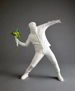 Banksy「Flower Bomber」