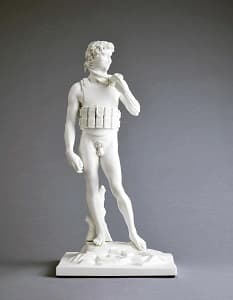 Banksy「Suicide Man」