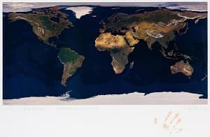 トム・ヴァン・サント「The First Satellite Composite View of The Earth」