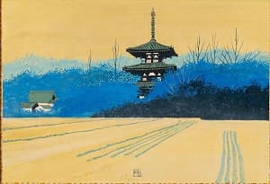 千住博「寛日法輪寺」