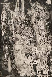 パブロ・ピカソ「銅版画347シリーズ」