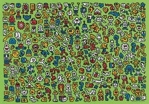 Mr Doodle「Alien Town」